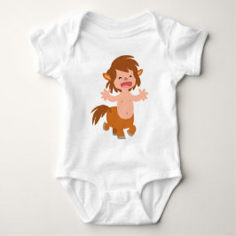 Kleiner Cartoon Centaur Baby Apparel Strampler