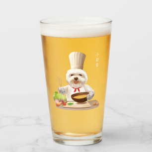 Kleiner Chef Bichon: Asiatische Kochküche Kunst Glas