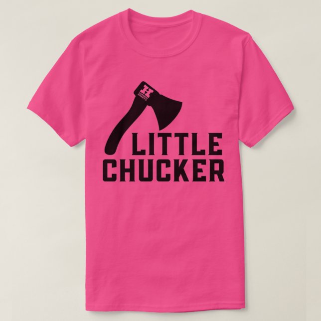 Kleiner Chucker Ax wirft lustig 2 T-Shirt (Design vorne)