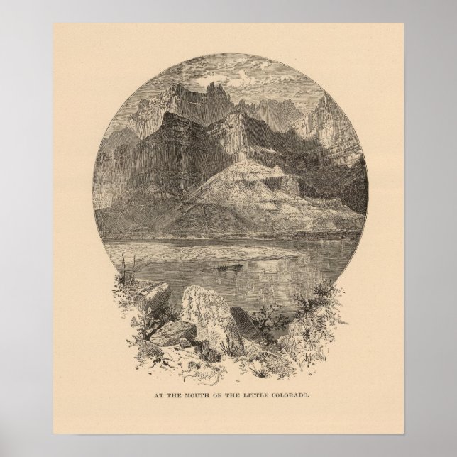 Kleiner Colorado-Mund Poster (Vorne)