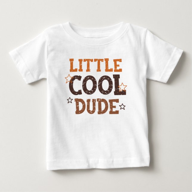 Kleiner Cooler Typ Baby T-shirt (Vorderseite)