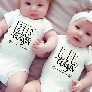 Kleiner Cousin passend Baby Strampler