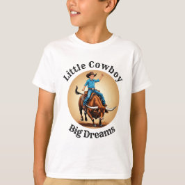 Kleiner Cowboy, große Träume Bull Rider T-Shirt