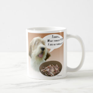 Kleiner Dachshund Griffon Vendéen die Türkei Kaffeetasse