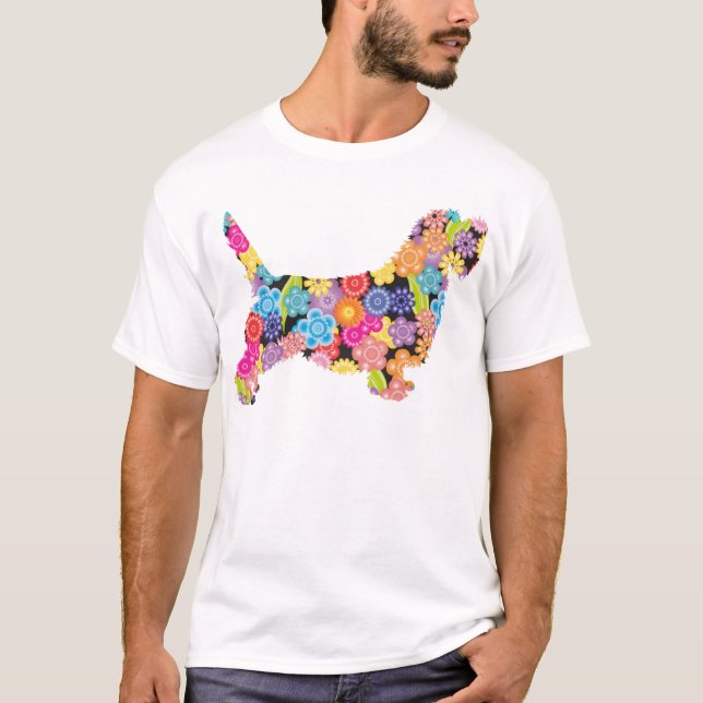 Kleiner Dachshund Griffon Vendeen T-Shirt (Vorderseite)