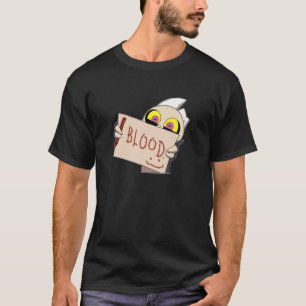 Kleiner Dämon mit Schädelmaske und Horntöpfen T-Shirt