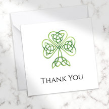 Kleiner Dank an Irish Celtic Knot Beerdigung