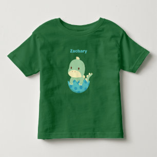 Kleiner Dino frisch geschlüpftes Baby-Neugeborenen Kleinkind T-shirt