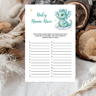 Kleiner Drache Baby Name Race Spiel