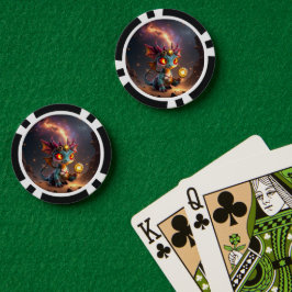 Kleiner Drache, große Energie – Die Ember Clocklin Pokerchips