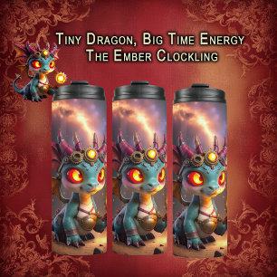Kleiner Drache, große Energie – Die Ember Clocklin Thermosbecher