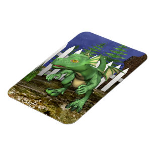 Kleiner Drache Magnet