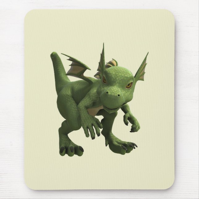 Kleiner Drache Mousepad (Vorne)