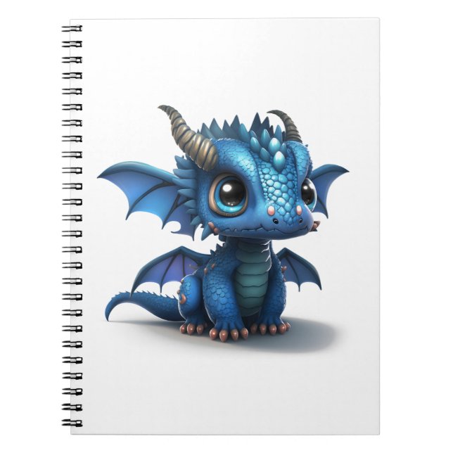 Kleiner Drache Notizblock (Vorderseite)