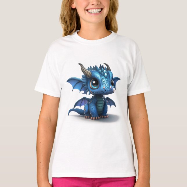 Kleiner Drache T-Shirt (Vorderseite)