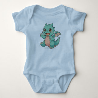 Kleiner Drachen-Zauber-Body Baby Strampler