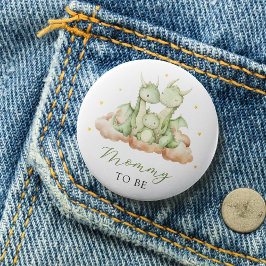 Kleiner Dragon Mommy to Be Button