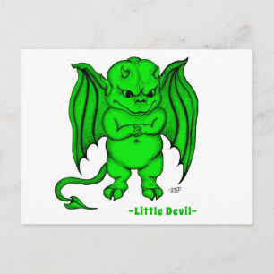 Kleiner ekliger Teufel Postkarte