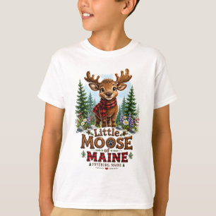 Kleiner Elch von Fryeburg Maine Kinder T-Shirt