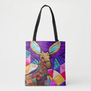 Kleiner Elchenkalf quilt like Design Tasche