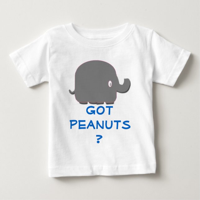 Kleiner Elefant Baby T-shirt (Vorderseite)