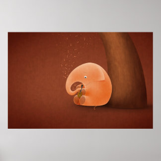 Kleiner Elefant, Big Ukulele Poster
