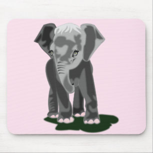 Kleiner Elefant Mousepad