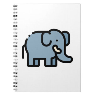 Kleiner Elefant Notizblock
