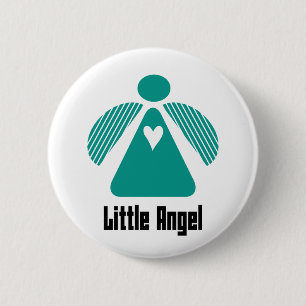 Kleiner Engel-Button Button