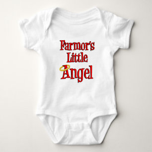Kleiner Engel des Bauernhofs Baby Strampler