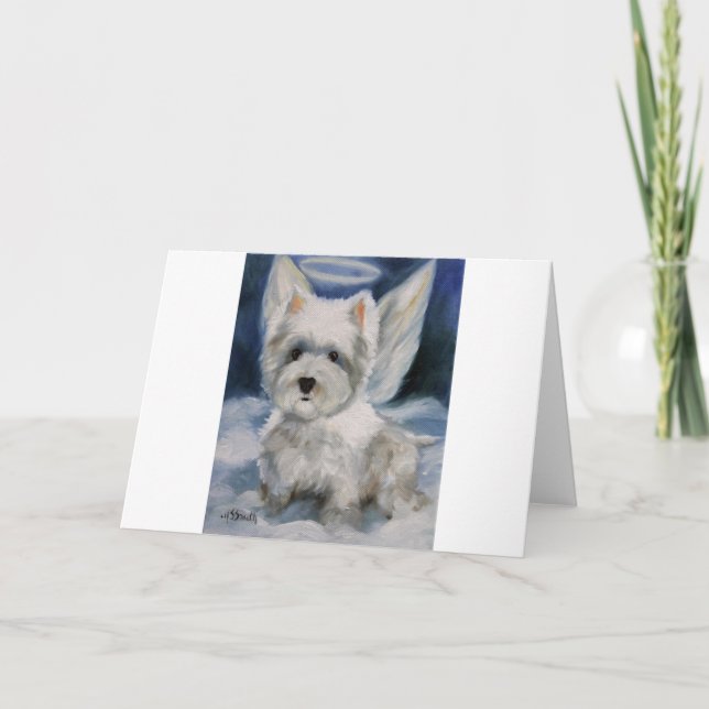 kleiner Engel Feiertagskarte (Vorderseite)