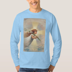 Kleiner Engel mit Lilien T-Shirt