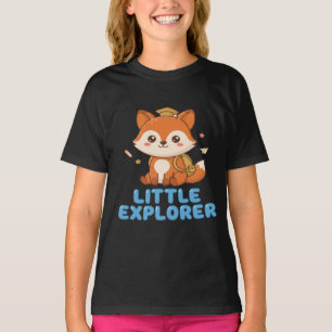 Kleiner Entdecker Süßer Fuchs mit Rucksack & Mütze T-Shirt