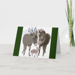 Kleiner Esel am Weihnachten