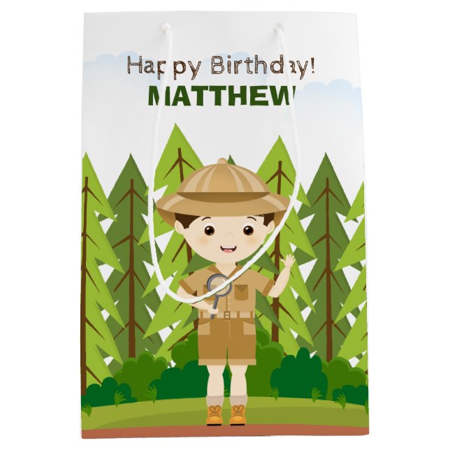 Kleiner Explorer Mittlere Geschenktüte (Vorderseite)