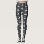Kleiner Faulpelz Leggings<br><div class="desc">Nur um lustiges Faultier-Design herumhängen. Ideal für Ihren immer verspäteten oder abends entspannten Freund,  Kind oder Verwandten. Teil einer Sammlung. Die Hintergrundfarbe kann geändert werden.</div>