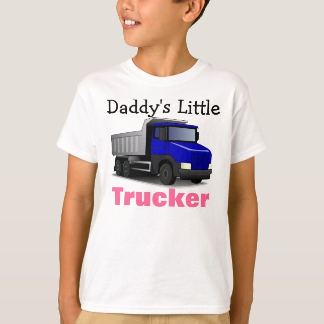 Kleiner Fernlastfahrer T-Shirt (Vorderseite)
