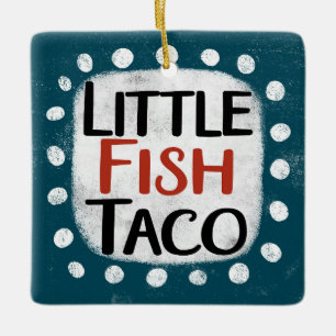 Kleiner Fisch Taco Ornament