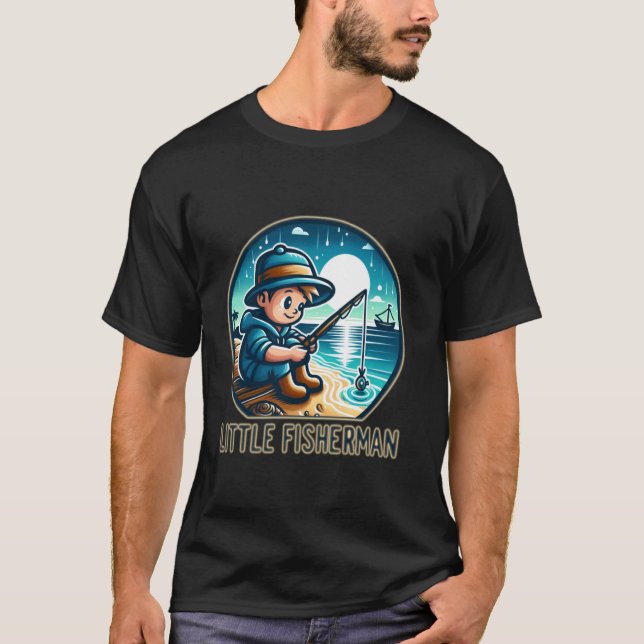 Kleiner Fischer T-Shirt (Vorderseite)