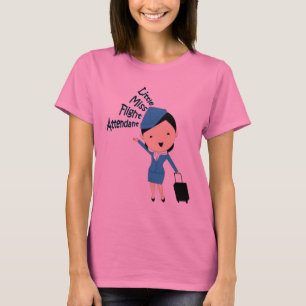 Kleiner Flugbegleiter Fräulein- T-Shirt
