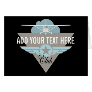 Kleiner Flugzeug-Verein Ihr Text hier
