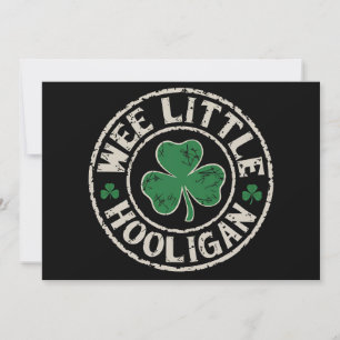 Kleiner Frechdachs Kleeblatt St. Patrick's Day Einladung