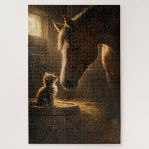 Kleiner Freund Pferd & Kätzchen Puzzle