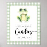 Kleiner Frosch - erraten Sie wie viele Bonbons
