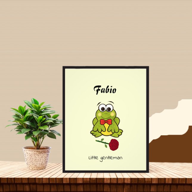 Kleiner Frosch Fotodruck (Von Creator hochgeladen)