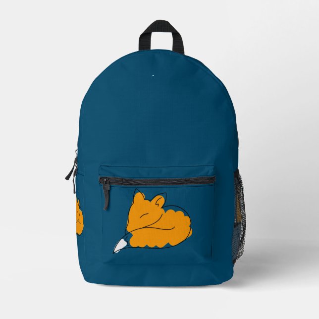 Kleiner Fuchs Bedruckter Rucksack (Vorderseite)