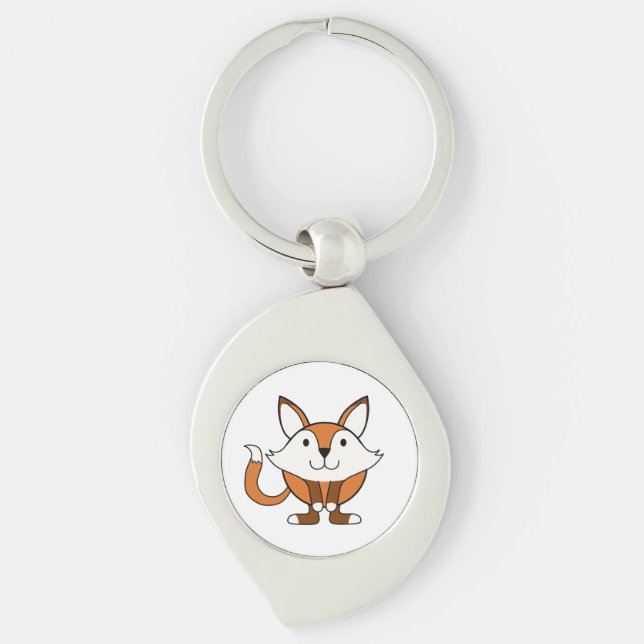 Kleiner Fuchs Schlüsselanhänger (Vorderseite)