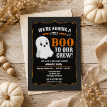 Kleiner Geist für unsere Halloween-Baby-Party