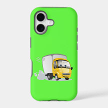 Kleiner Gelber Cartoon LKW für Kinder!