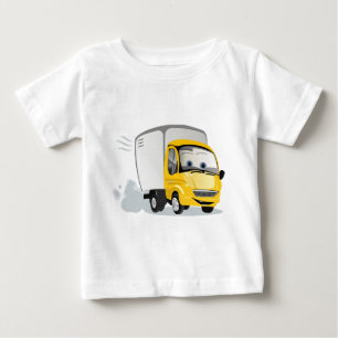 Kleiner Gelber Cartoon LKW für Kinder! Baby T-shirt